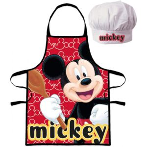 Set sort Mickey Mouse si boneta de bucatar