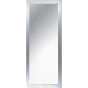 Oglinda perete Nizza, argintiu-alu, 35x100 cm