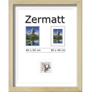 Rama foto Zermatt stejar 40x50 cm