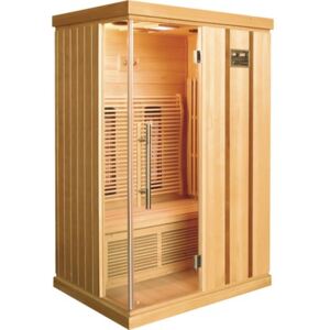 Sauna cu infrarosu Sanotechnik Trendy, 120x100x190 cm, 1800 W, pentru 2 persoane