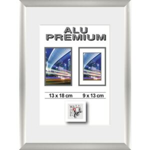 Rama foto Aluminiu Duo argintiu 13x18 cm