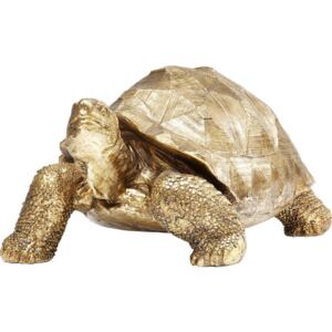Statuetă decorativă Kare Design Turtle, auriu