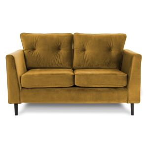 Canapea cu două locuri VIVONITA Portobello, galben
