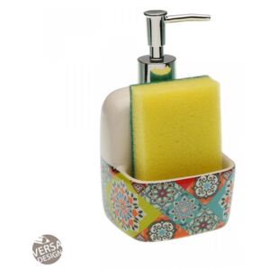Dispenser multicolor din ceramica 10,5x17,8 cm Topkapi Sponge Versa Home