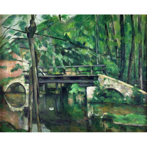 The Bridge at Maincy, or The Bridge at Mennecy, or The Little Bridge, c.1879 Reproducere, Paul Cezanne