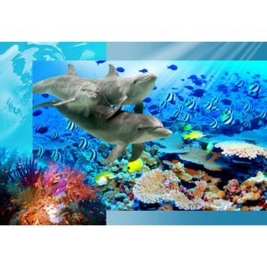 Buvu Fototapet: Lumea submarină - 184x254 cm
