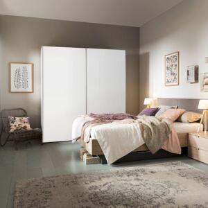 Dressing Budget, 175x216x48 cm, MDF, alb
