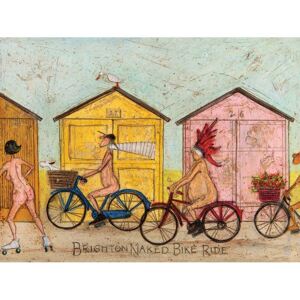 Tablou canvas - Sam Toft, Brighton Naked Bike Ride