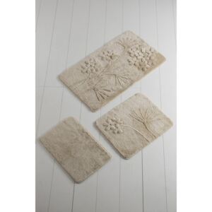 Set 3 covorase baie, Alessia Home, Orkide - Beige
