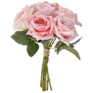 Buchet trandafiri Pink 24 cm