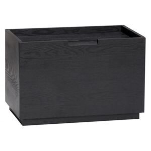 Cutie neagra din lemn de frasin Apika Hubsch