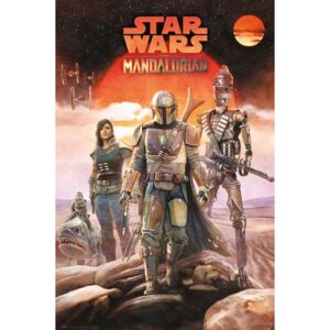 Star Wars: Mandalorian - Crew Poster, (61 x 91,5 cm)