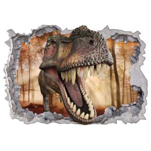 Abțibild pentru perete - Tyrannosaurus Rex (4)