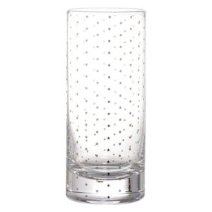 Pahar cu Stelute Clear - Sticla Transparent Dia(7 cm) x Inaltime(16.5 cm)
