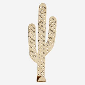 Cuier metalic Cactus - Auriu