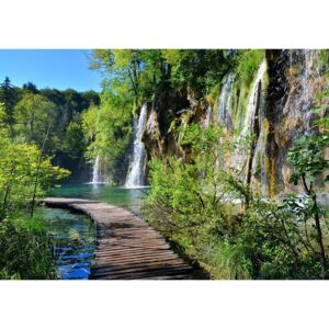 Buvu Fototapet: Lacuri Plitvice (1) - 254x368 cm