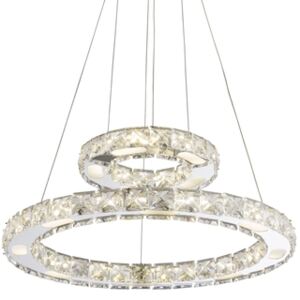 Pendul LED 24W crom-cristal Marilyn I Globo Lighting 67037-24AA