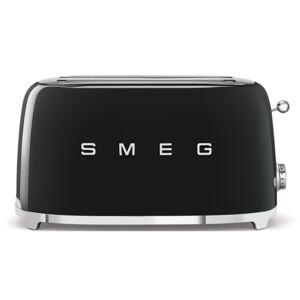 Toaster negru 50's Retro Style P2x2 1500W - SMEG