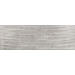 Faianta Kai Ceramics Silver, gri, aspect de marmura, finisaj lucios, 25.5 x 75.5 cm