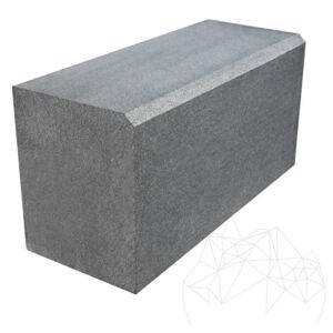 Bordura Granit Gri Antracit 20 x 25 x 50cm