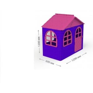 MyKids - Casuta de joaca 02550/10 Pink/Violet - Small