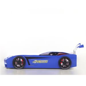 Pat copii Masina GT18 albastra