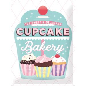 Placă metalică: Cupcake Bakery - 40x30 cm