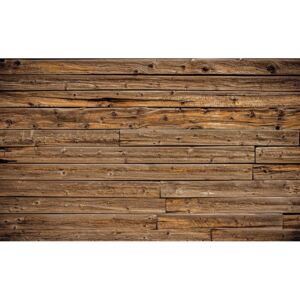 Buvu Fototapet vlies: Zid de lemn - 254x368 cm