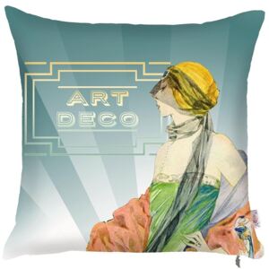 Față de pernă Art Deco, 43 x 43 cm