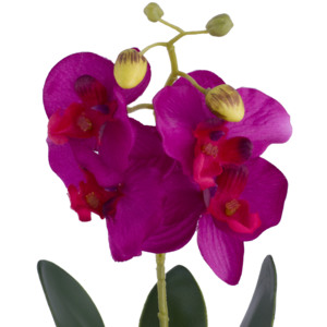 Ghiveci orhidee artificiala, mov