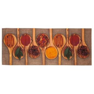 Covor pentru bucătărie rezistent Floorita Spices, 60 x 150 cm