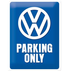 Placă metalică - Volkswagen Parking Only