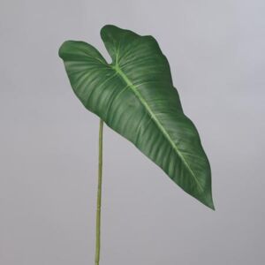 Frunza artificiala de Filodendron verde 18x41cm - 108 cm