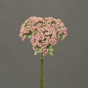 Set x3 Flori artificiale Anethum / Marar artificial roz-crem - 27 cm