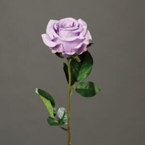 Trandafir artificial mov pal - 56 cm