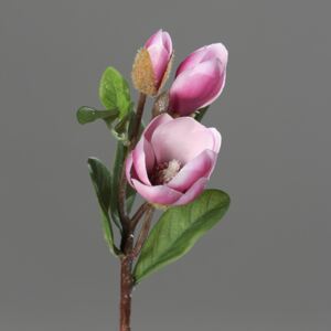 Magnolia artificiala roz - 36 cm