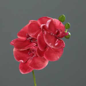 Orhidee artificiala roz-somon - 37 cm