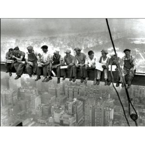 New York - Lunch on a skyscraper Reproducere, ALAN SCHEIN PHOTOGRAPHY, (120 x 90 cm)