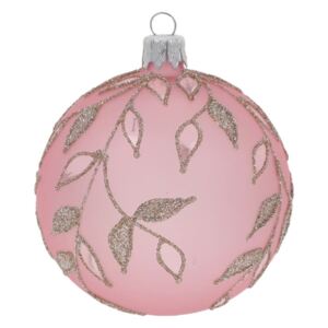 Set de 3 globuri de Crăciun Ego Dekor Ornaments, roz-deschis