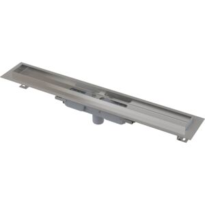 Rigola dus pardoseala 30 cm cu iesire verticala gri Alcaplast, PROFESSIONAL LOW 300 mm