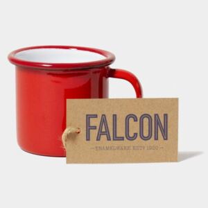 Ceașcă smălțuită pentru espresso Falcon Enamelware, 160 ml, roșu