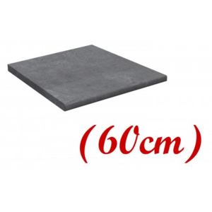 Blat atermic culoare beton H38 60 cm (corp 60)