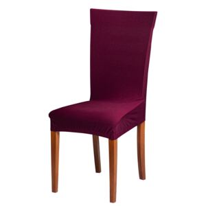 Astoreo Husa pentru scaun culoarea vinului uni