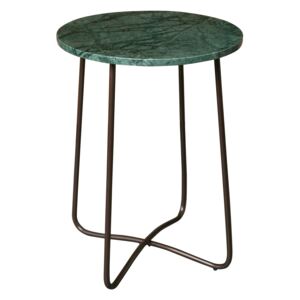 Masuta de cafea cu marmura verde Emerald Side Table | DUTCHBONE