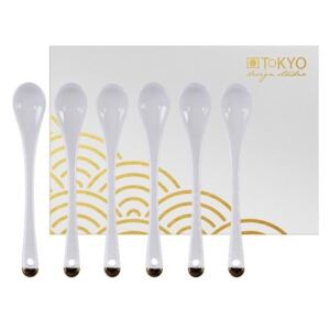 Set 6 lingurițe Tokyo Design Studio Nippon , alb
