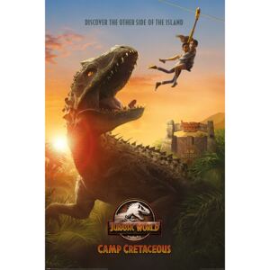 Poster Jurassic World: Camp Cretaceous - Teaser, (61 x 91.5 cm)