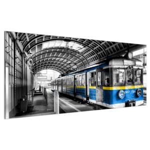 Tablou cu tren istoric (Modern tablou, K015026K12050)