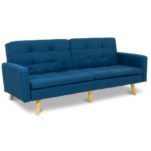 Canapea extensibilă de 3 locuri Vivian Blue