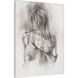 Tablou Canvas T. Good - Nocturnes in Charcoal II, (60 x 80 cm)
