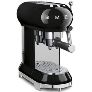 Aparat de cafea pentru Espresso / Cappuccino 50's Retro Style 15 bar 2 cești, negru - SMEG